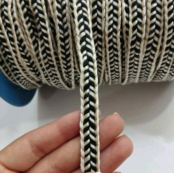 Yute perla negra beige