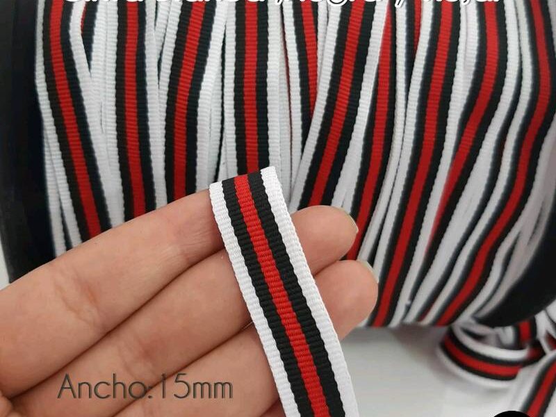 Cinta Blanca , Negra y Roja