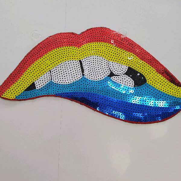 Aplique Boca Multicolor