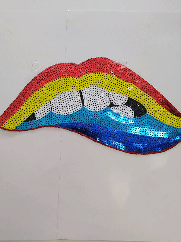 Aplique Boca Multicolor