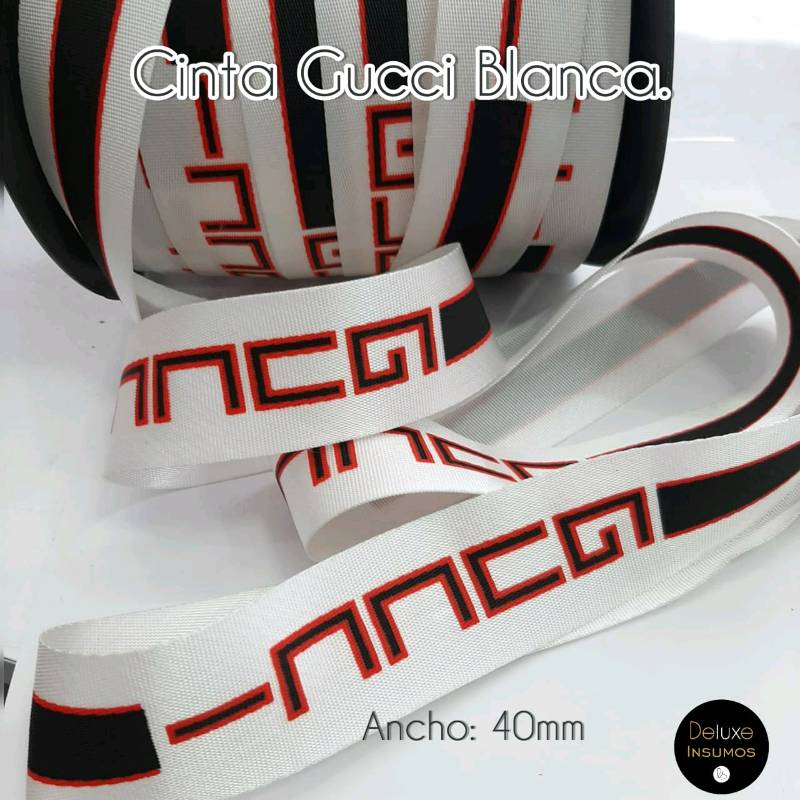 Cinta Gucci Blanca