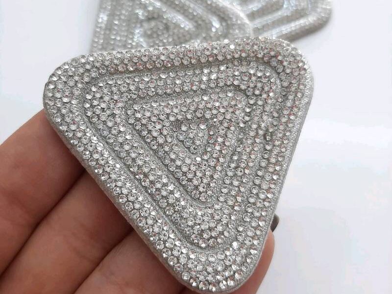 Aplique triángulo murano