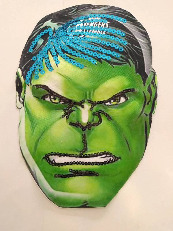 Aplique Cara Hulk