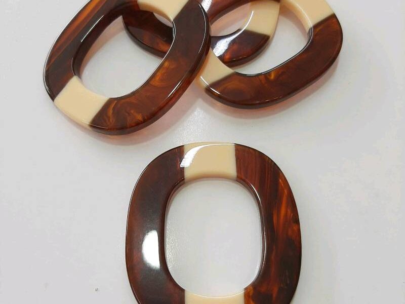 ARO OVALADO MIX BROW BEIGE