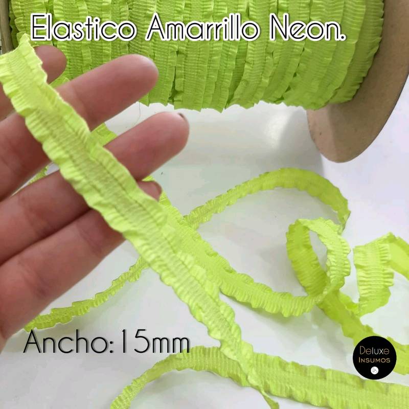 Elástico Amarillo Neón