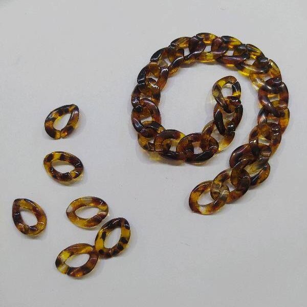 eslabón Carey pequeño print