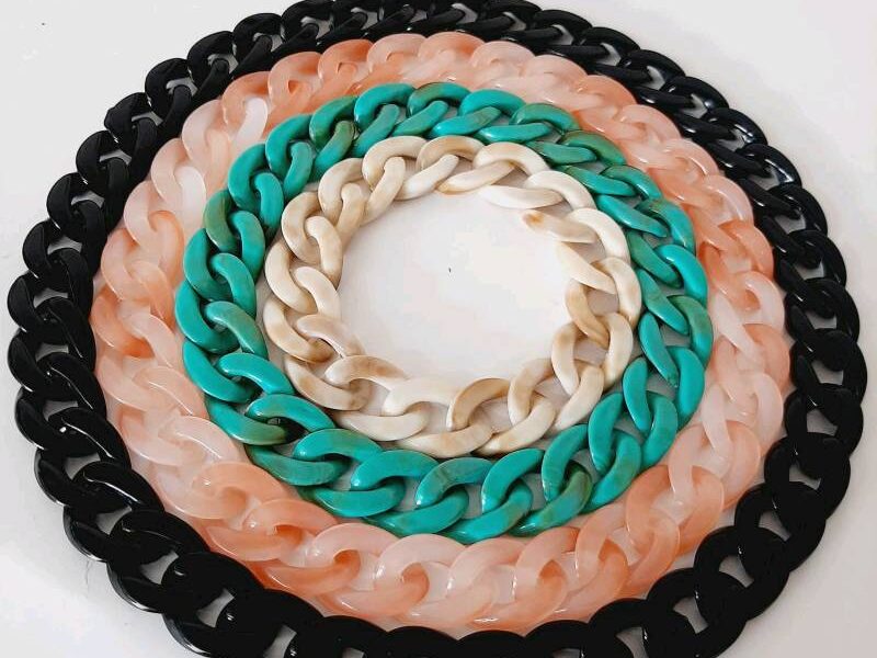 Eslabones Acrílico pequeño