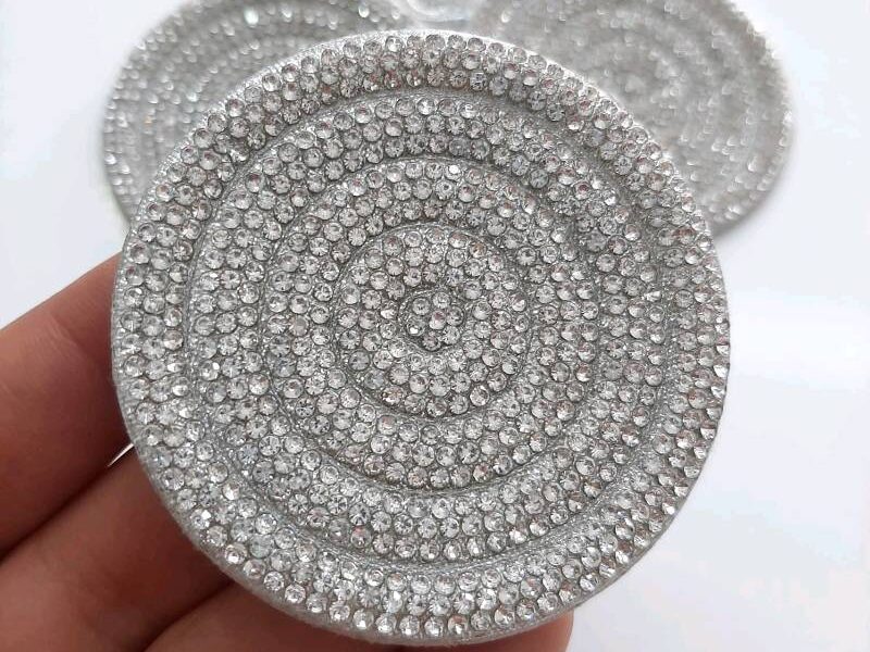 Aplique redondo murano